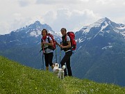 PIZZO BADILE brembano (2044 m) ad anello da Piazzatorre il 1 giugno 2014 - FOTOGALLERY